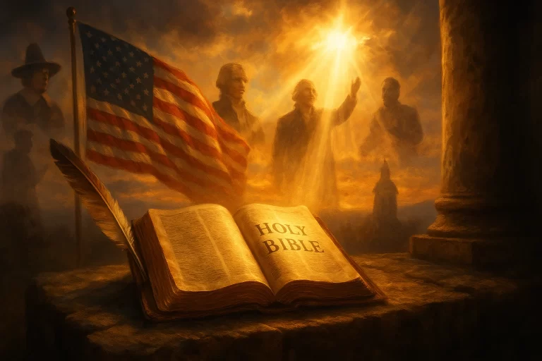 Discover how the Bible shaped America’s founding, freedom, and future. This twelve-part series explores Scripture’s role in building the moral foundation of a nation.