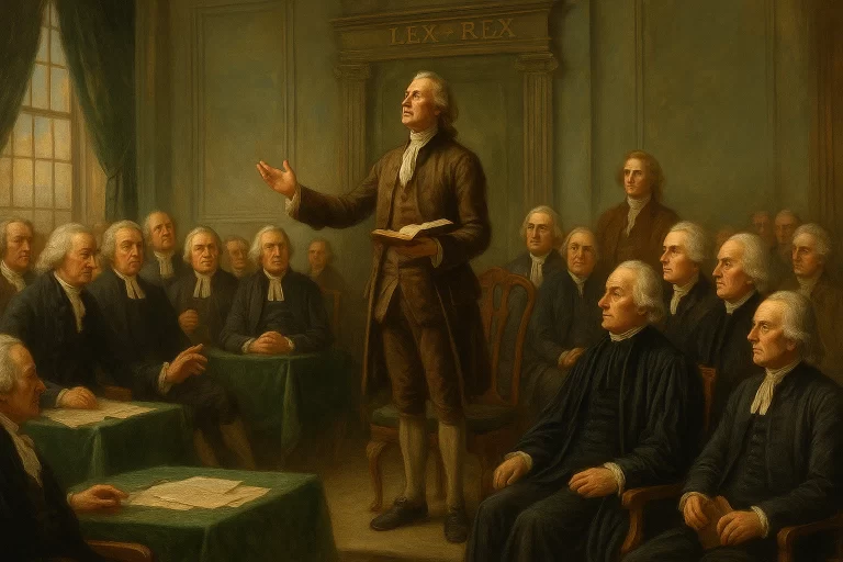 Discover how the Bible, Samuel Rutherford, and Reformation theology shaped the American view of law and liberty. A powerful exploration of Lex Rex and biblical justice.