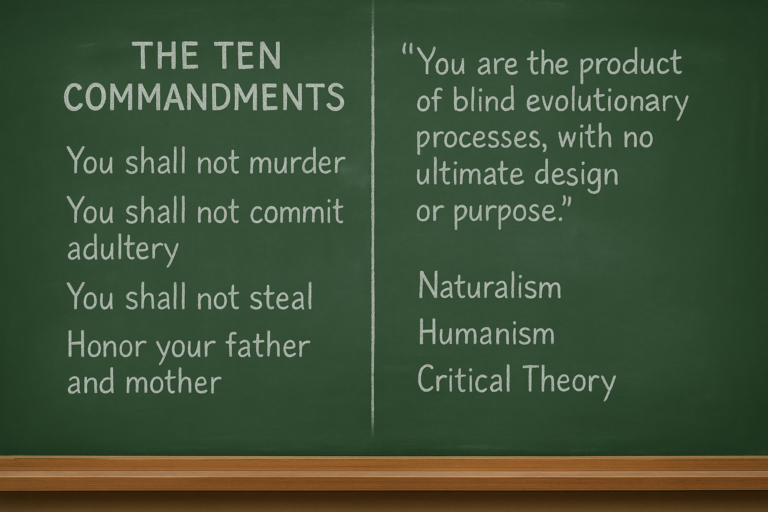 Is banning the Ten Commandments from schools true neutrality—or is secularism the new state religion? Explore the history, law, and worldview clash.